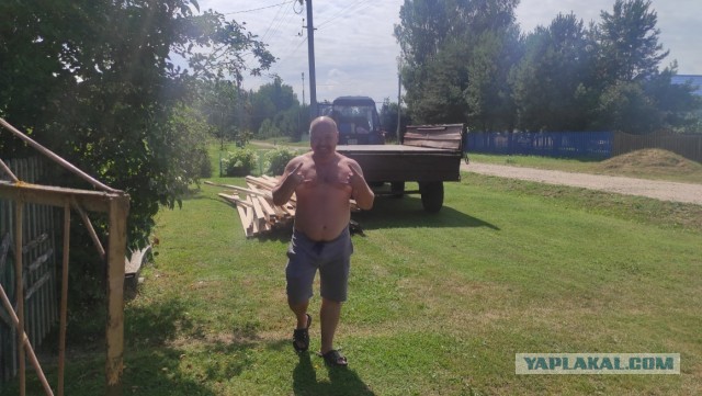 Реконструкция старого двора в новый хозблок