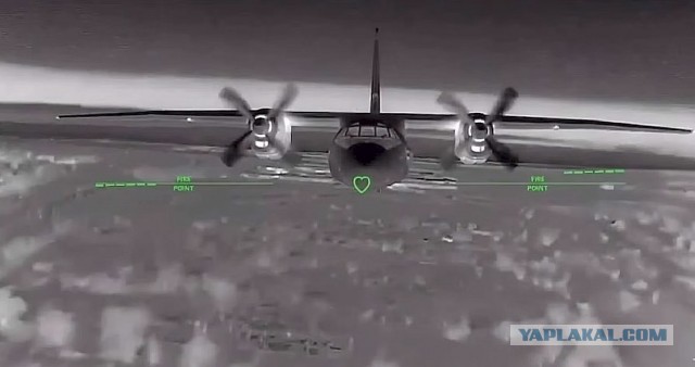 В крыму разбился военный самолет Ан-26