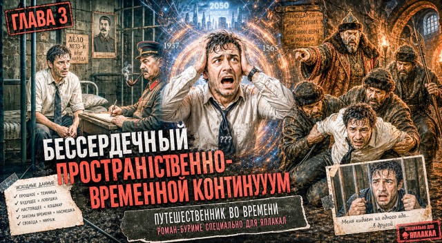 Новинка—2026! Роман про попаданца: "Путешественник во времени"