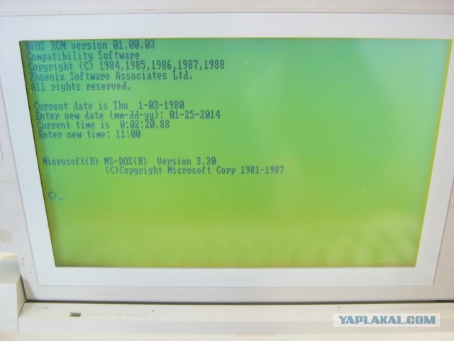 Доисторический Panasonic Laptop Computer 150