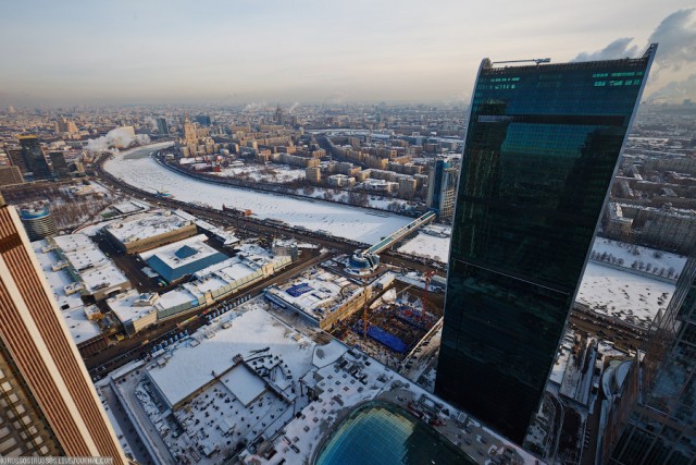 Москва с высоты птичьего полета