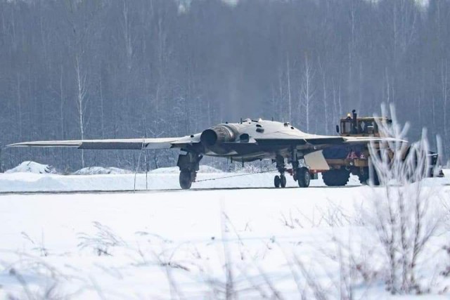 Перспективный российский малозаметный ударный БПЛА