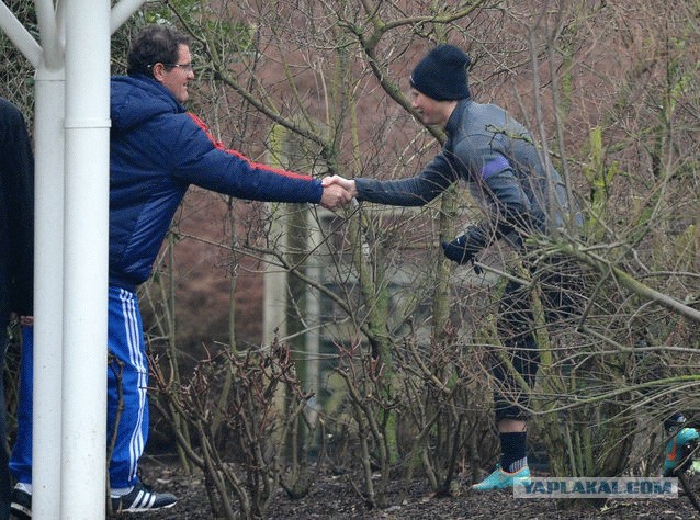 Аршавин навестил сборную