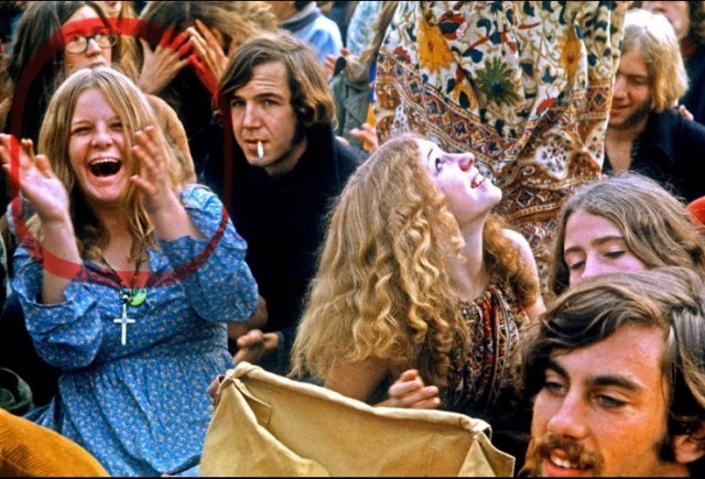 Эти фотографии показывают, насколько все-таки хиппи были без тормозов