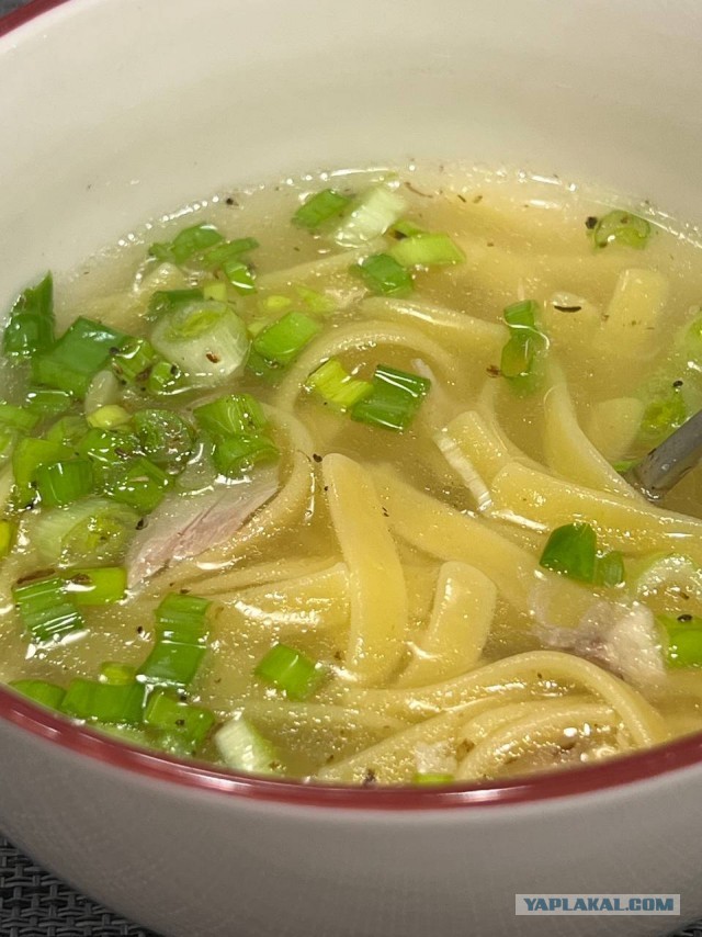 Куриная лапша