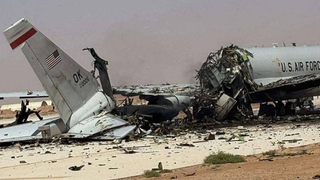 Так сейчас выглядит американский самолёт дальнего радиолокационного обнаружения и управления Boeing E-3G Sentry