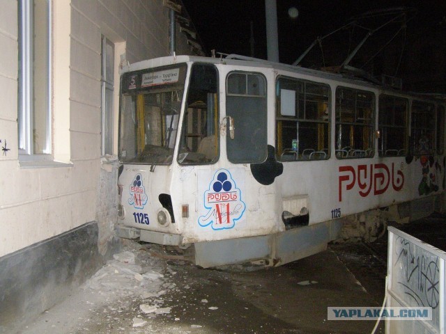 Во Львове угнали трамвай