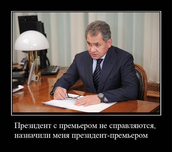 Опять новая должность Шойгу