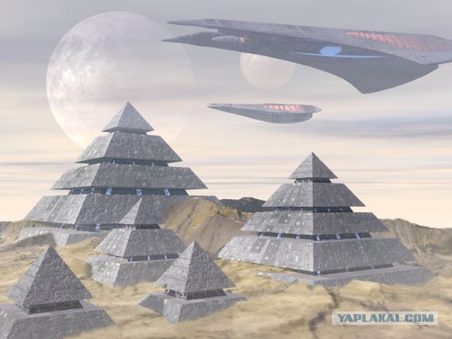 В Бразилии засняли НЛО в форме пирамиды