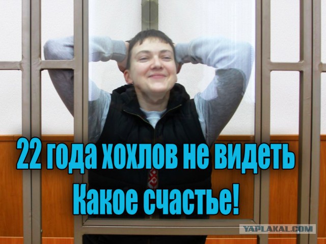 Приземлилась недолетчица. Савченко признали виновной