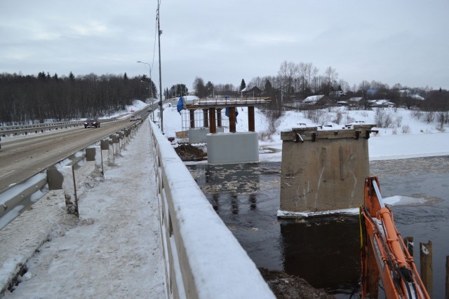 Обрушился мост в Архангельской области