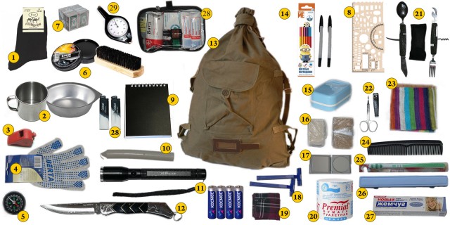 В руководстве МВД внезапно вспомнили про вещмешки российских полицейских