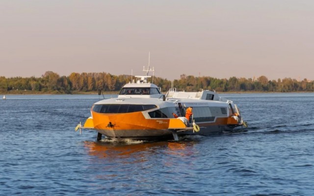 Около 121 тысячи пассажиров перевезли скоростные суда в Нижегородской области за сезон навигации 2025 года
