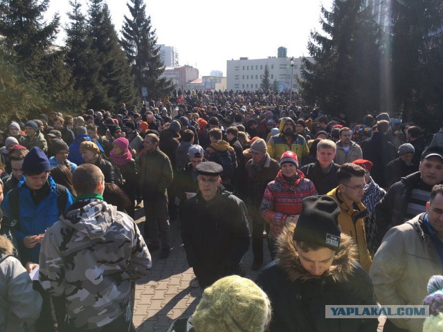 Задержания происходят на антикоррупционных акциях «Он нам не Димон»