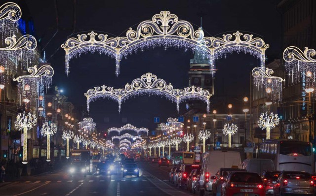 Краснодар: "новогодний" парк Галицкого