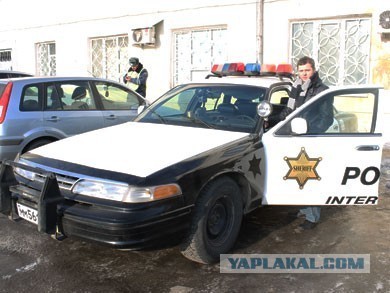 Туляк купил себе «полицейскую» машину