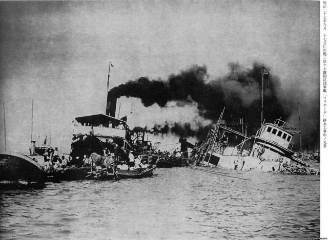 9 февраля 1904 года приняли свой последний бой с японской эскадрой легендарный крейсер «Варяг» и канонерская лодка «Кореец»