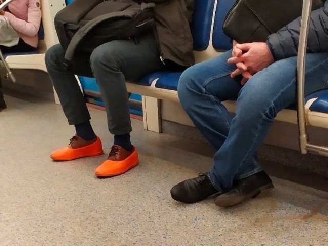 Модники из нашего метро