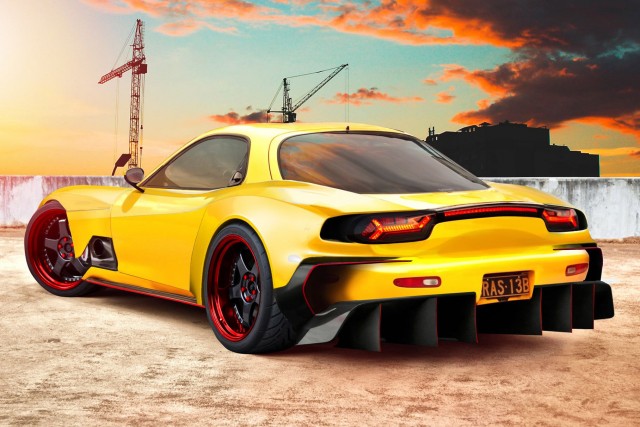 Беспощадный тюнинг Mazda