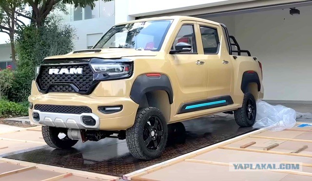 Из Китая можно заказать поддельный Dodge Ram за 280 тысяч рублей: он очень популярен