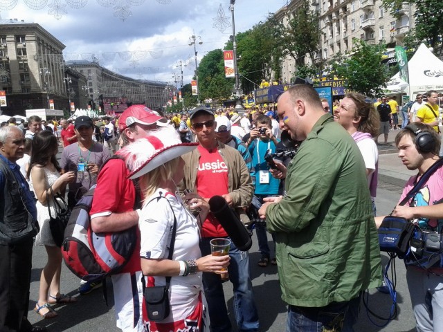 Евро-2012 в Киеве.