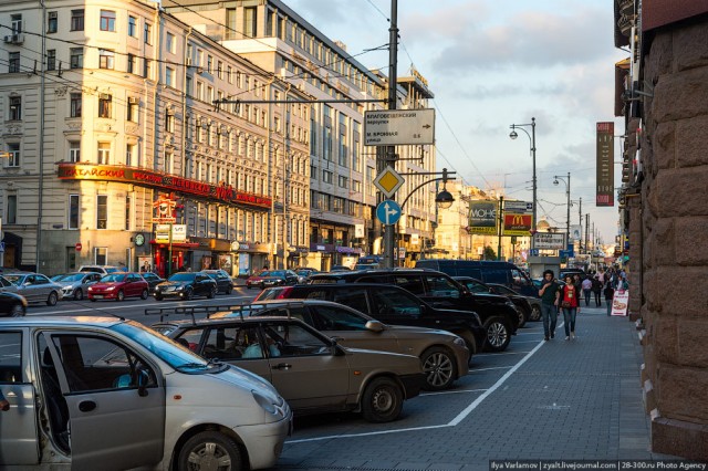 Москва - грязный город