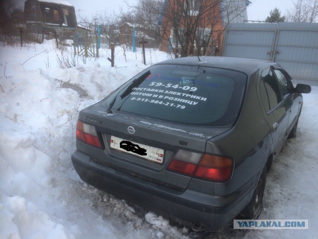 NISSAN primera 1999 с бонусами