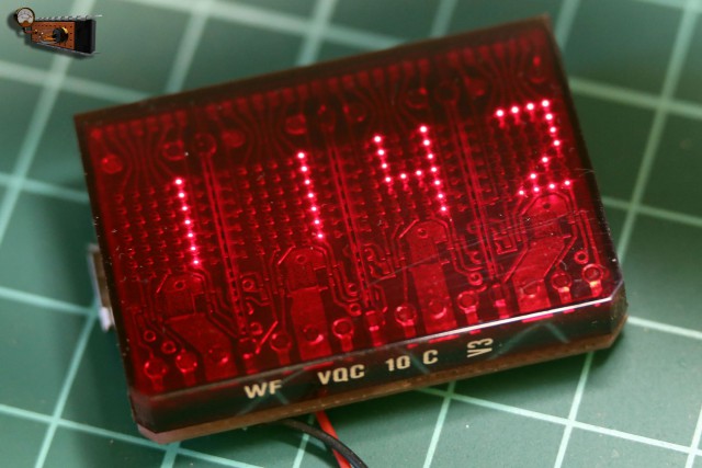 Часы "RED Time" на матричном индикаторе