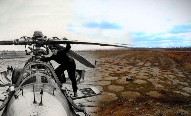 Заброшенный военный аэродром "Обор" 331-го отдельного вертолётного полка