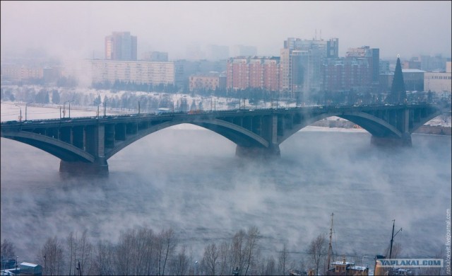 Виртуальное путешествие в Красноярск: Вид с высоты