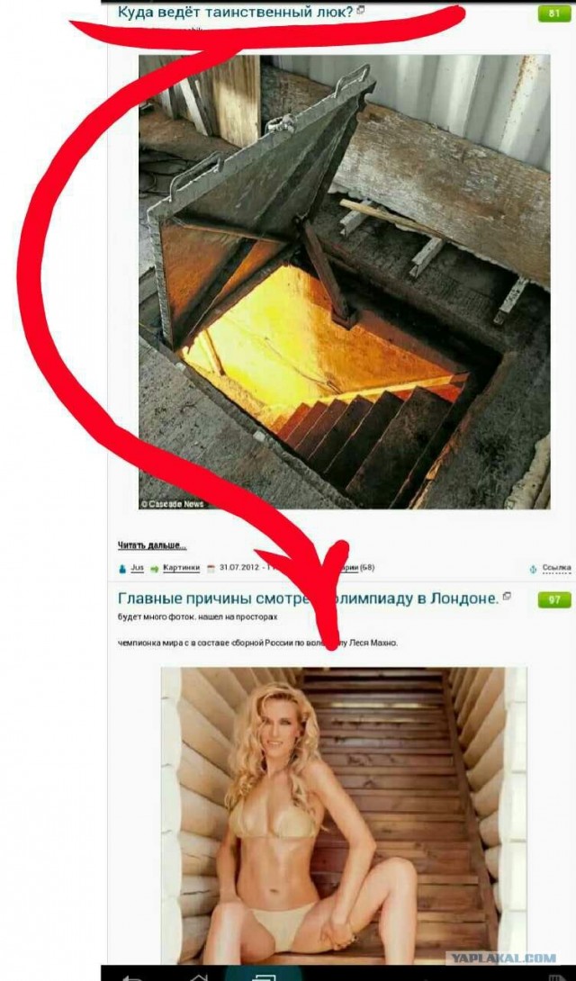 Куда ведёт таинственный люк?