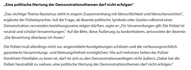 Ну вот и немецкие менты подтянулись к тренду