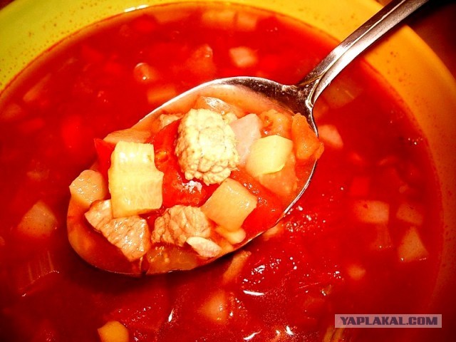 Острые томатные супы, Mitsv + FrauMarta = помидор