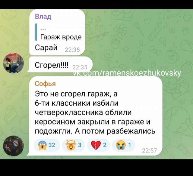 Ребенок заживо сгорел в запертом сарае на глазах у наблюдавших друзей