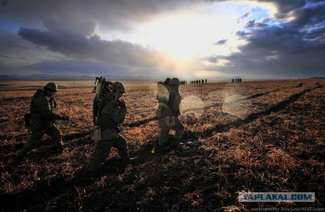 Морпехи ТОФ «дали жару»