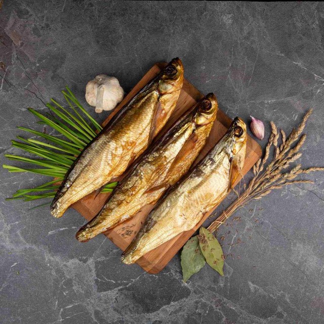 Косарь(чехонь) холодного копчения