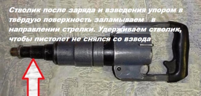 Пороховой инструмент времён СССР.