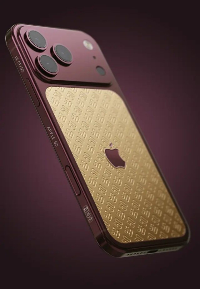 Caviar представила коллекцию кастомных iPhone 18 Pro и Pro Max в честь 50-летия Apple - цена доходит до 757 тысяч рублей