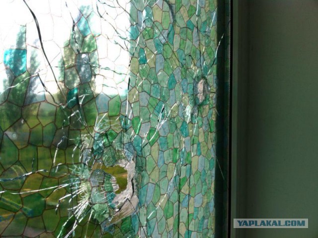 В Славянске обстреляли детский дом