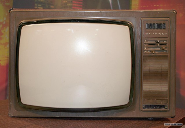 Раритетный телевизор "Москва" из прошлого