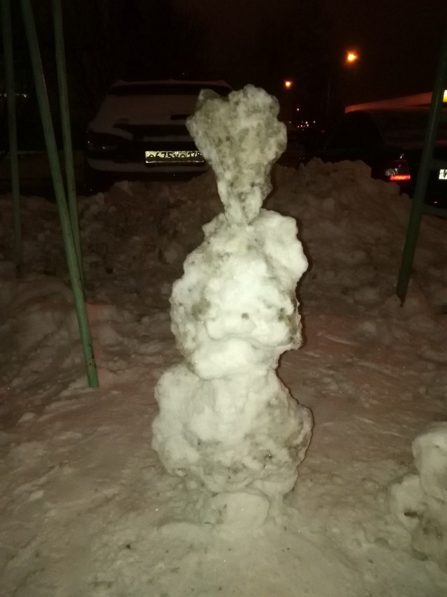 Снеговик: До и После
