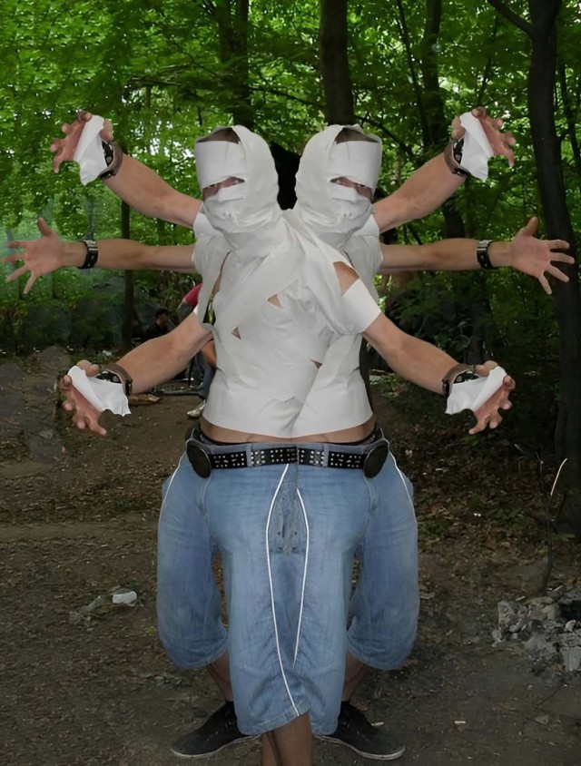 Фотожаба: Мумия