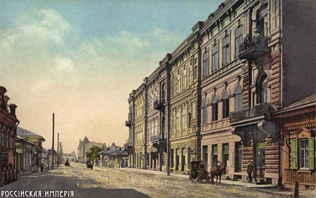 Россійская Иперія на цветнихъ открыткахъ
