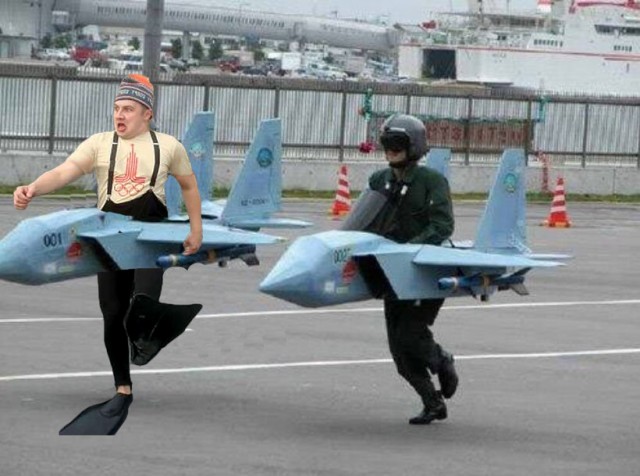 Фотожаба. Спортсмен или...?