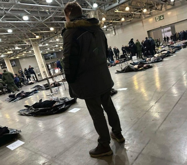 Жуткие кадры изнутри Crocus City Hall на данный момент
