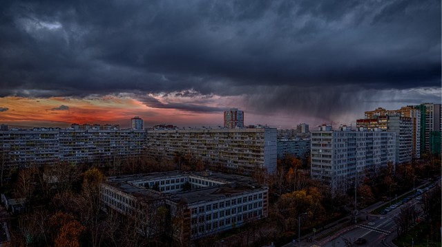 Вид из окна
