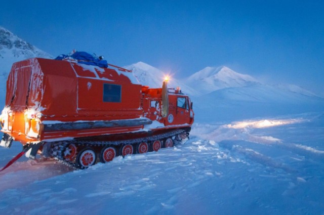 Вездеход ТМ-140 прошел испытания в Арктике при экстремальных температурах
