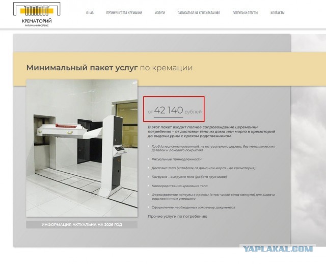 В Москве дорого не только жить, но и умирать