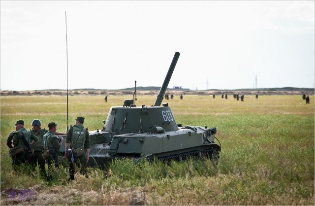 Про морпехов Каспийской военной флотилии