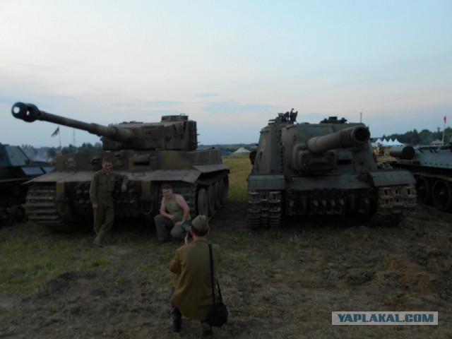Постройка полноразмерного макета танка Т-35